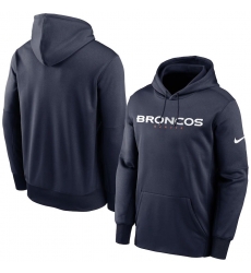 Men Denver Broncos Nike Fan Gear Wordmark Performance Pullover Hoodie Navy Men Denver Broncos Nike Fan Gear Wordmark Performance Pullover Hoodie Navy