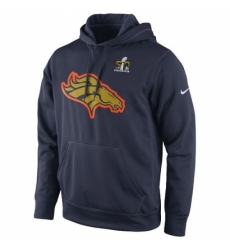 Mens NFL Denver Broncos Nike Navy Super Bowl 50 Bound Team Travel Performance Pullover Hoodie Mens NFL Denver Broncos Nike Navy Super Bowl 50 Bound Team Travel Performance Pullover Hoodie