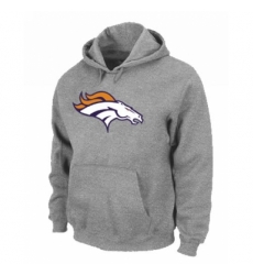 NFL Mens Nike Denver Broncos Logo Pullover Hoodie Grey NFL Mens Nike Denver Broncos Logo Pullover Hoodie Grey