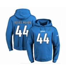 Football Mens Detroit Lions 44 Jalen Reeves Maybin Blue Name Number Pullover Hoodie Football Mens Detroit Lions 44 Jalen Reeves Maybin Blue Name Number Pullover Hoodie
