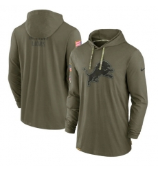 Men Detroit Lions 2022 Olive Salute To Service Tonal Pullover Hoodie Men Detroit Lions 2022 Olive Salute To Service Tonal Pullover Hoodie