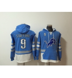 Men Nike Detroit Lions Matthew Stafford 9 NFL Winter Thick Hoodie Men Nike Detroit Lions Matthew Stafford 9 NFL Winter Thick Hoodie