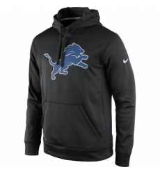 NFL Mens Detroit Lions Nike Black Practice Performance Pullover Hoodie NFL Mens Detroit Lions Nike Black Practice Performance Pullover Hoodie