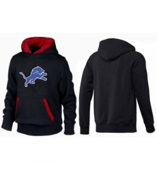 NFL Mens Nike Detroit Lions Logo Pullover Hoodie BlackRed NFL Mens Nike Detroit Lions Logo Pullover Hoodie BlackRed