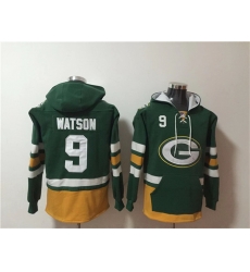Men Green Bay Packers 9 Christian Watson Green Ageless Must Have Lace Up Pullover Hoodie Men Green Bay Packers 9 Christian Watson Green Ageless Must Have Lace Up Pullover Hoodie