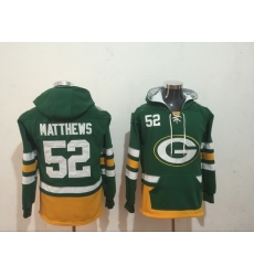 Men Nike Green Bay Packers Clay Matthews 52 NFL Winter Thick Hoodie Men Nike Green Bay Packers Clay Matthews 52 NFL Winter Thick Hoodie