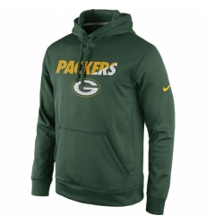 NFL Green Bay Packers Nike Kick Off Staff Performance Pullover Hoodie Green NFL Green Bay Packers Nike Kick Off Staff Performance Pullover Hoodie Green