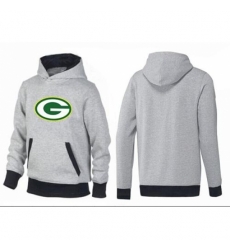 NFL Mens Nike Green Bay Packers Logo Pullover Hoodie GreyBlack NFL Mens Nike Green Bay Packers Logo Pullover Hoodie GreyBlack