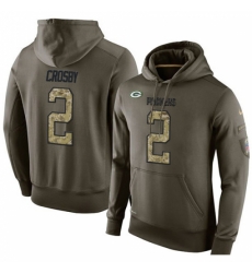 NFL Nike Green Bay Packers 2 Mason Crosby Green Salute To Service Mens Pullover Hoodie NFL Nike Green Bay Packers 2 Mason Crosby Green Salute To Service Mens Pullover Hoodie