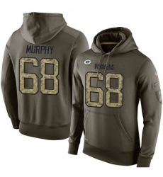 NFL Nike Green Bay Packers 68 Kyle Murphy Green Salute To Service Mens Pullover Hoodie NFL Nike Green Bay Packers 68 Kyle Murphy Green Salute To Service Mens Pullover Hoodie