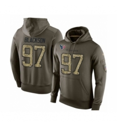 Football Mens Houston Texans 97 Angelo Blackson Green Salute To Service Pullover Hoodie Football Mens Houston Texans 97 Angelo Blackson Green Salute To Service Pullover Hoodie