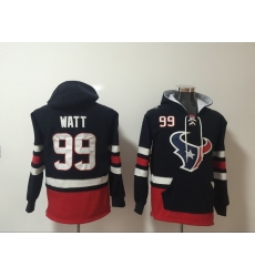 Men Nike Houston Texans J.J. Watt 99 NFL Winter Thick Hoodie Men Nike Houston Texans J.J. Watt 99 NFL Winter Thick Hoodie