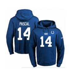 Football Mens Indianapolis Colts 14 Zach Pascal Royal Blue Name Number Pullover Hoodie Football Mens Indianapolis Colts 14 Zach Pascal Royal Blue Name Number Pullover Hoodie