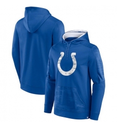 Men Indianapolis Colts Royal On The Ball Pullover Hoodie Men Indianapolis Colts Royal On The Ball Pullover Hoodie