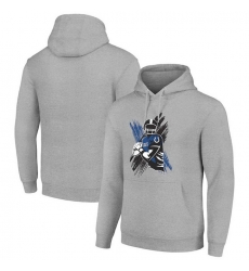Men Starter Heather Gray Indianapolis Colts Player X Fleece Pullover Hoodie Men Starter Heather Gray Indianapolis Colts Player X Fleece Pullover Hoodie