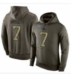 NFL Nike Indianapolis Colts 7 Jacoby Brissett Green Salute To Service Mens Pullover Hoodie NFL Nike Indianapolis Colts 7 Jacoby Brissett Green Salute To Service Mens Pullover Hoodie