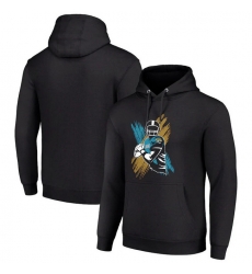 Men Starter Black Jacksonville Jaguars Player X Fleece Pullover Hoodie Men Starter Black Jacksonville Jaguars Player X Fleece Pullover Hoodie
