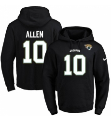 NFL Mens Nike Jacksonville Jaguars 10 Brandon Allen Black Name Number Pullover Hoodie NFL Mens Nike Jacksonville Jaguars 10 Brandon Allen Black Name Number Pullover Hoodie