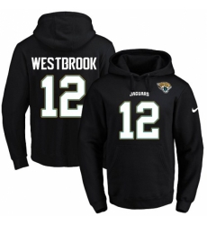 NFL Mens Nike Jacksonville Jaguars 12 Dede Westbrook Black Name Number Pullover Hoodie NFL Mens Nike Jacksonville Jaguars 12 Dede Westbrook Black Name Number Pullover Hoodie