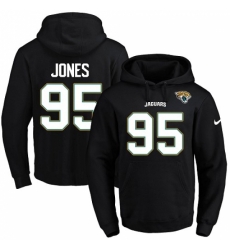 NFL Mens Nike Jacksonville Jaguars 95 Abry Jones Black Name Number Pullover Hoodie NFL Mens Nike Jacksonville Jaguars 95 Abry Jones Black Name Number Pullover Hoodie