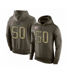 Football Mens Kansas City Chiefs 50 Darron Lee Green Salute To Service Pullover Hoodie Football Mens Kansas City Chiefs 50 Darron Lee Green Salute To Service Pullover Hoodie