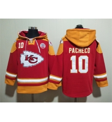 Men Kansas City Chiefs 10 Isiah Pacheco Red Ageless Must Have Lace Up Pullover Hoodie Men Kansas City Chiefs 10 Isiah Pacheco Red Ageless Must Have Lace Up Pullover Hoodie