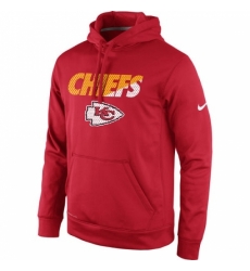 NFL Kansas City Chiefs Nike Kick Off Staff Performance Pullover Hoodie Red NFL Kansas City Chiefs Nike Kick Off Staff Performance Pullover Hoodie Red