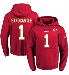 NFL Mens Nike Kansas City Chiefs 1 Leon Sandcastle Red Name Number Pullover Hoodie NFL Mens Nike Kansas City Chiefs 1 Leon Sandcastle Red Name Number Pullover Hoodie