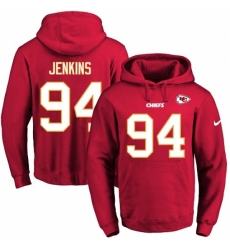 NFL Mens Nike Kansas City Chiefs 94 Jarvis Jenkins Red Name Number Pullover Hoodie NFL Mens Nike Kansas City Chiefs 94 Jarvis Jenkins Red Name Number Pullover Hoodie