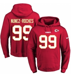 NFL Mens Nike Kansas City Chiefs 99 Rakeem Nunez Roches Red Name Number Pullover Hoodie NFL Mens Nike Kansas City Chiefs 99 Rakeem Nunez Roches Red Name Number Pullover Hoodie