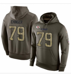 NFL Nike Kansas City Chiefs 79 Parker Ehinger Green Salute To Service Mens Pullover Hoodie NFL Nike Kansas City Chiefs 79 Parker Ehinger Green Salute To Service Mens Pullover Hoodie