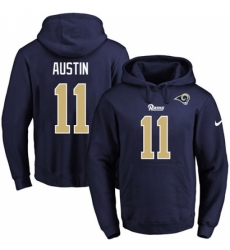 NFL Mens Nike Los Angeles Rams 11 Tavon Austin Navy Blue Name Number Pullover Hoodie NFL Mens Nike Los Angeles Rams 11 Tavon Austin Navy Blue Name Number Pullover Hoodie