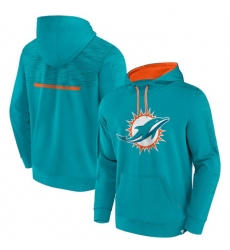 Men Miami Dolphins Aqua Defender Evo Pullover Hoodie Men Miami Dolphins Aqua Defender Evo Pullover Hoodie