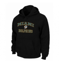 NFL Mens Nike Miami Dolphins Heart Soul Pullover Hoodie Black NFL Mens Nike Miami Dolphins Heart Soul Pullover Hoodie Black