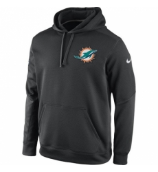 NFL Miami Dolphins Nike KO Chain Fleece Pullover Performance Hoodie NFL Miami Dolphins Nike KO Chain Fleece Pullover Performance Hoodie