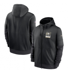 Men New Orleans Saints New 2020 Nike Gray Black Fan Gear Mascot Performance Full Zip Hoodie Men New Orleans Saints New 2020 Nike Gray Black Fan Gear Mascot Performance Full Zip Hoodie