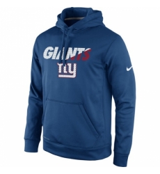 NFL New York Giants Nike Kick Off Staff Performance Pullover Hoodie Royal NFL New York Giants Nike Kick Off Staff Performance Pullover Hoodie Royal