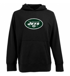 NFL Antigua New York Jets Signature Pullover Hoodie Black NFL Antigua New York Jets Signature Pullover Hoodie Black