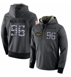 NFL Mens Nike New York Jets 96 Muhammad Wilkerson Elite Stitched Black Anthracite Salute to Service Player Performance Hoodie NFL Mens Nike New York Jets 96 Muhammad Wilkerson Elite Stitched Black Anthracite Salute to Service Player Performance Hoodie
