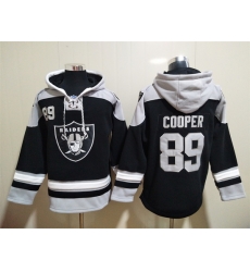 Los Angeles Raiders Sitched Pullover Hoodie #89 89 Amari Cooper Los Angeles Raiders Sitched Pullover Hoodie #89 89 Amari Cooper