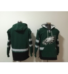 Men Nike Philadelphia Eagles Blank NFL Winter Thick Hoodie Men Nike Philadelphia Eagles Blank NFL Winter Thick Hoodie