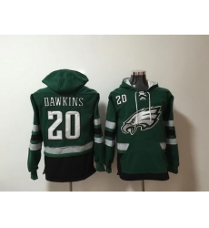 Men Nike Philadelphia Eagles Brian Dawkins 20 NFL Winter Thick Hoodie Men Nike Philadelphia Eagles Brian Dawkins 20 NFL Winter Thick Hoodie
