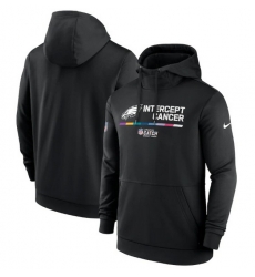 Men Philadelphia Eagles 2022 Black Crucial Catch Therma Performance Pullover Hoodie Men Philadelphia Eagles 2022 Black Crucial Catch Therma Performance Pullover Hoodie