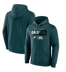 Men Philadelphia Eagles Green X Bud Light Pullover Hoodie Men Philadelphia Eagles Green X Bud Light Pullover Hoodie