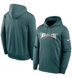Men Philadelphia Eagles Nike Fan Gear Wordmark Performance Pullover Hoodie Midnight Green Men Philadelphia Eagles Nike Fan Gear Wordmark Performance Pullover Hoodie Midnight Green