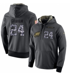 NFL Mens Nike Philadelphia Eagles 24 Corey Graham Stitched Black Anthracite Salute to Service Player Performance Hoodie NFL Mens Nike Philadelphia Eagles 24 Corey Graham Stitched Black Anthracite Salute to Service Player Performance Hoodie