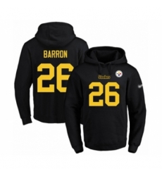 Football Mens Pittsburgh Steelers 26 Mark Barron BlackGold No Name Number Pullover Hoodie Football Mens Pittsburgh Steelers 26 Mark Barron BlackGold No Name Number Pullover Hoodie