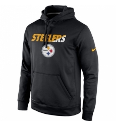 NFL Pittsburgh Steelers Nike Kick Off Staff Performance Pullover Hoodie Black NFL Pittsburgh Steelers Nike Kick Off Staff Performance Pullover Hoodie Black