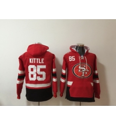 Men Nike San Francisco 49ers George Kittle 85 NFL Winter Thick Hoodie Men Nike San Francisco 49ers George Kittle 85 NFL Winter Thick Hoodie
