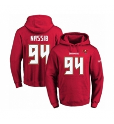 Football Mens Tampa Bay Buccaneers 94 Carl Nassib Red Name Number Pullover Hoodie Football Mens Tampa Bay Buccaneers 94 Carl Nassib Red Name Number Pullover Hoodie